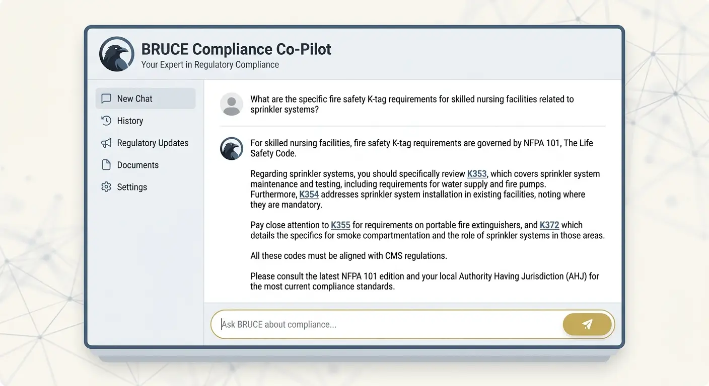 BRUCE - Regulatory Intelligence Co-Pilot